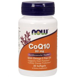 CoQ10 60 mg with Omega-3